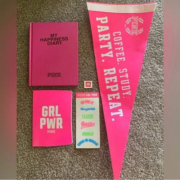 Set of Pink items. - Picture 1 of 2